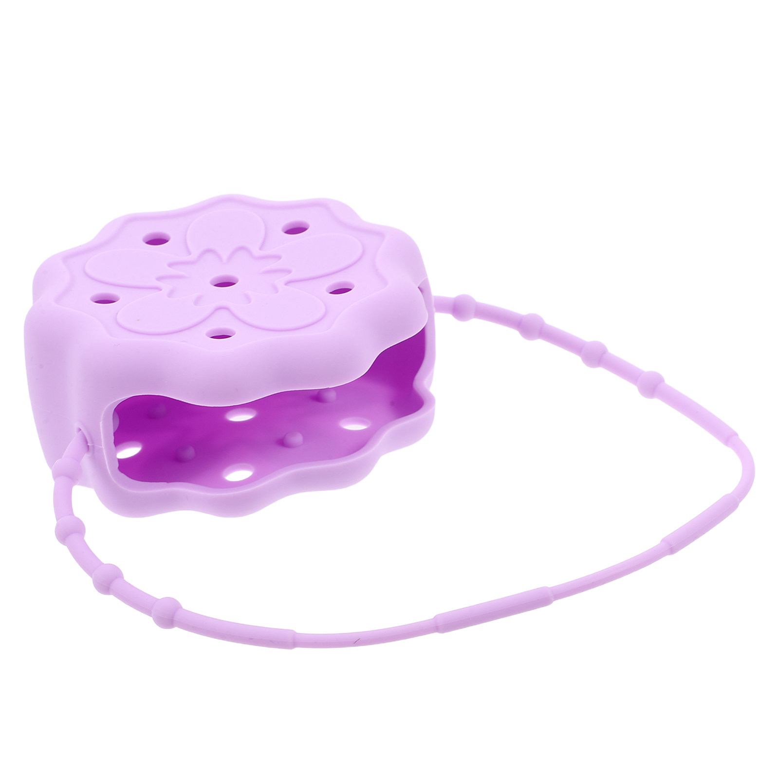 Shower Steamer Tablet - 실리콘 샤워 스티머 홀더 벽걸이형 보라색