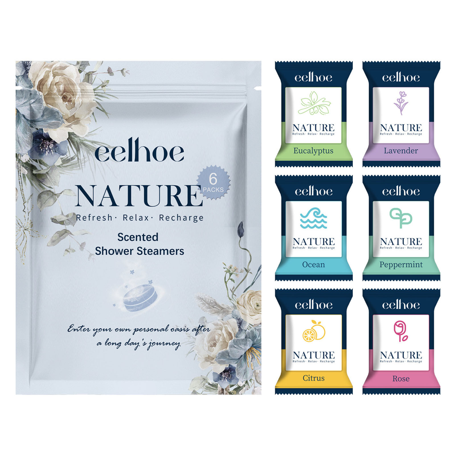 6pcs 아로마 테라피 샤워 정제 수면 보조 편안한 스 - Shower Steamer Tablet 리뷰 및 가격