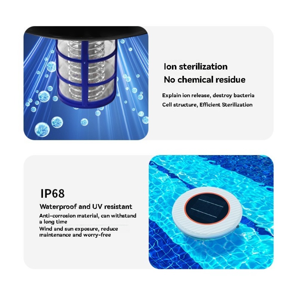 태양열 수영장 이온화 장치, 부동형 구리 이온 정수기, - W Spa & Wellness 리뷰 및 가격