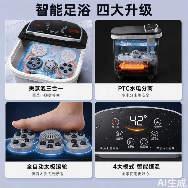 전기 발욕기, 일정 온도 유지 온열 마사지 스파 욕조, - Spa & Wellness Earth City Москва 리뷰 및 가격