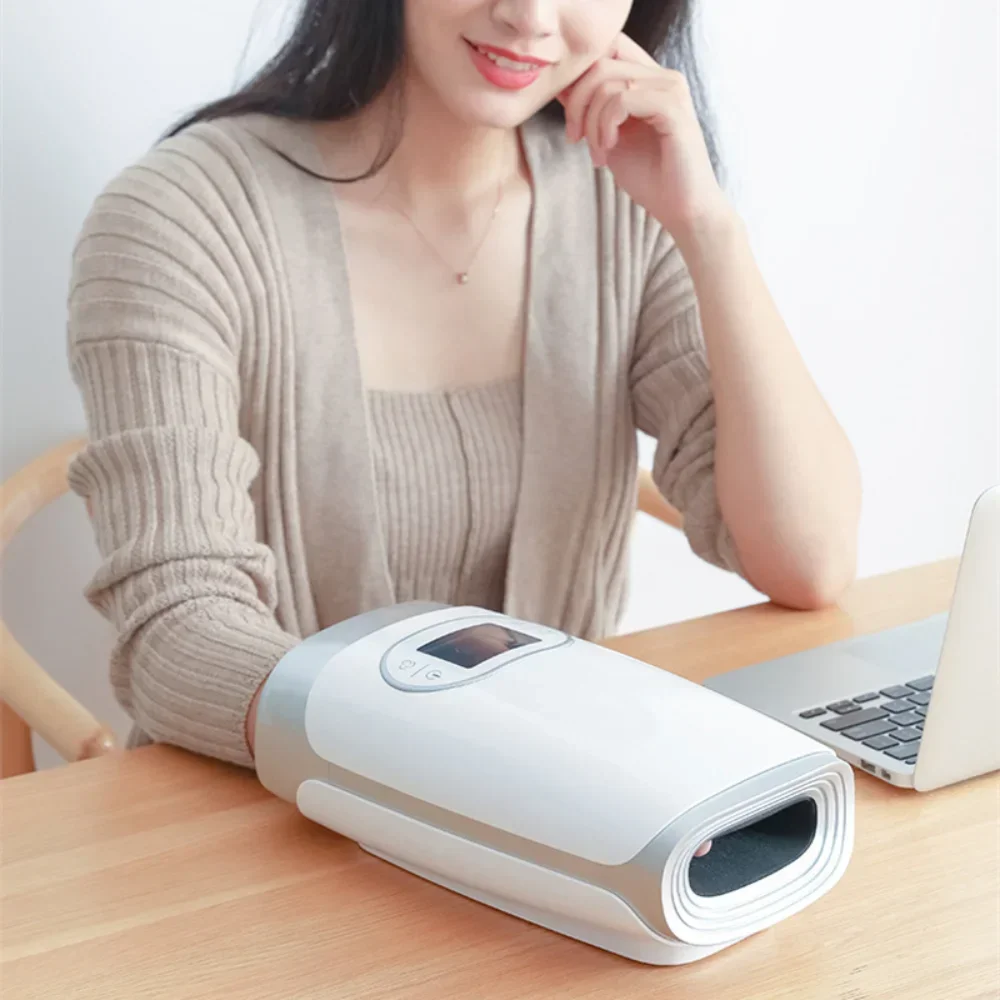 스마트 핸드 마사지 지압 가열 공기 압축 마사지 팜 마 - Spa Y Wellness 리뷰 및 가격
