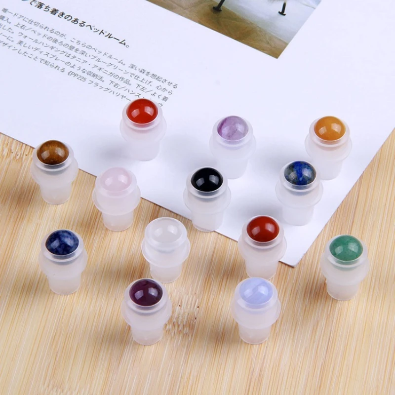 크리스탈 공과 병에 도매 옥 롤러 볼 병 천연 준 보석 - Jade Roller Stone 리뷰 및 가격
