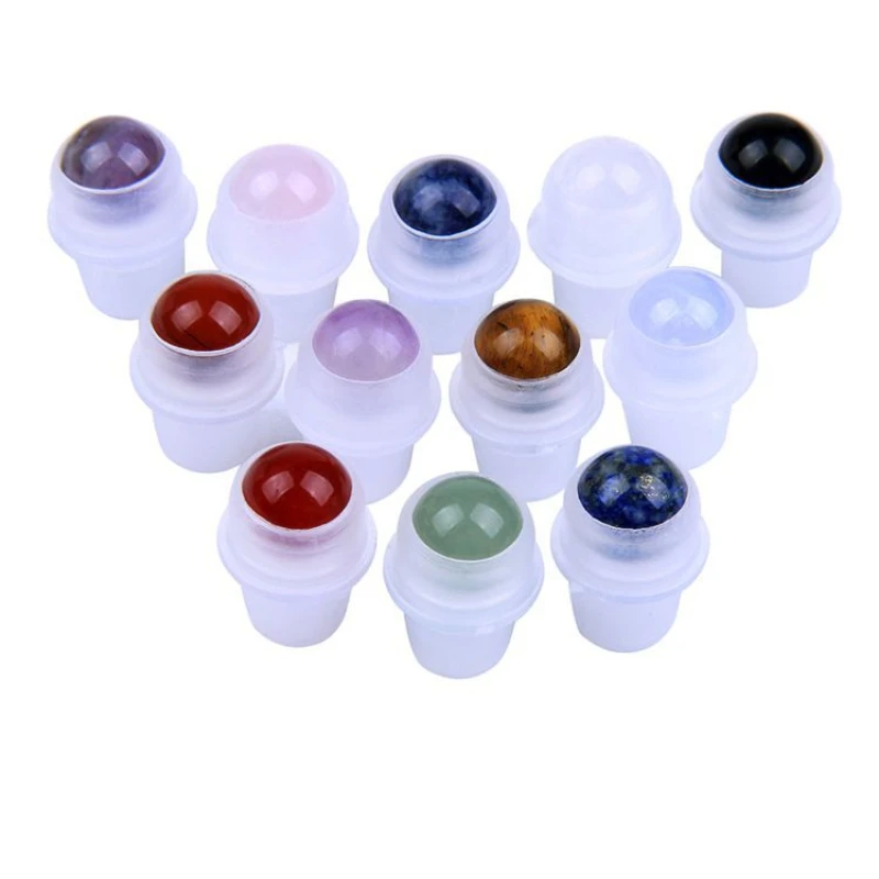 크리스탈 공과 병에 도매 옥 롤러 볼 병 천연 준 보석 - Jade Roller Stone 리뷰 및 가격