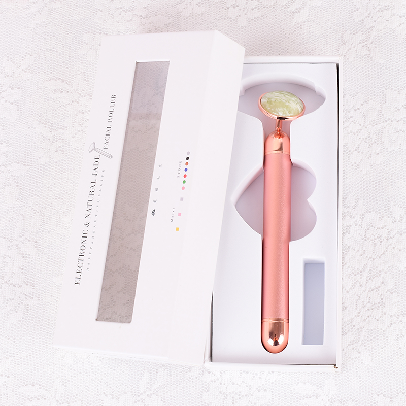 천연석 로즈 골드 전기 롤러 원래 자수정 석영 옥 큰  - Jade Roller Stone 리뷰 및 가격